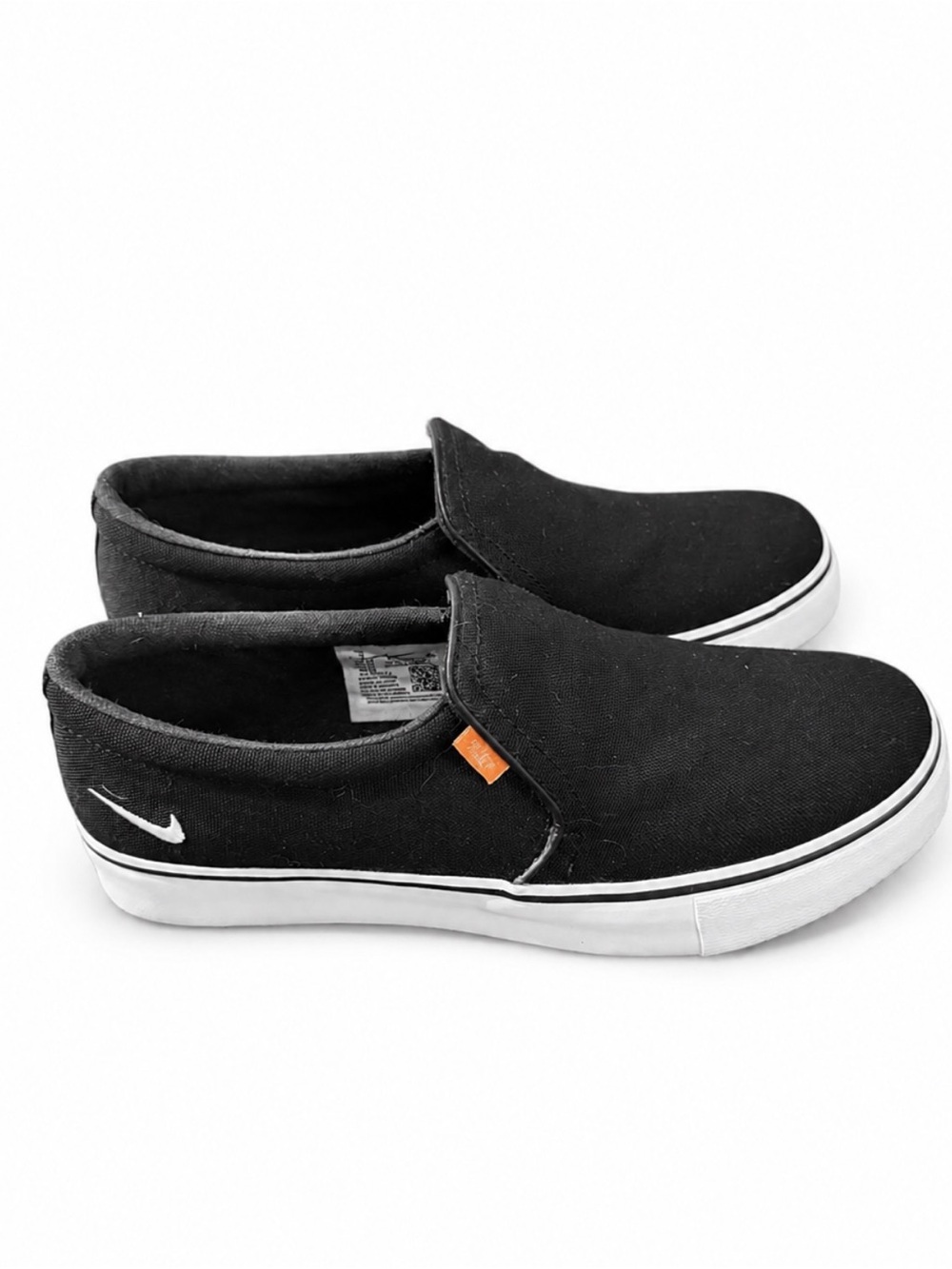 Nike Court Royale AC Slip-On Black Canvas Sneakers Women’s Size 7